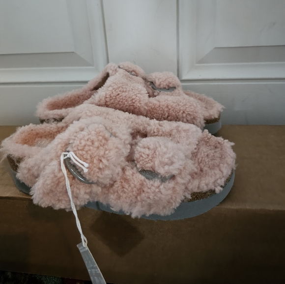 Birkenstock Arizona Big Buckle Shearling New - Picture 4 of 8